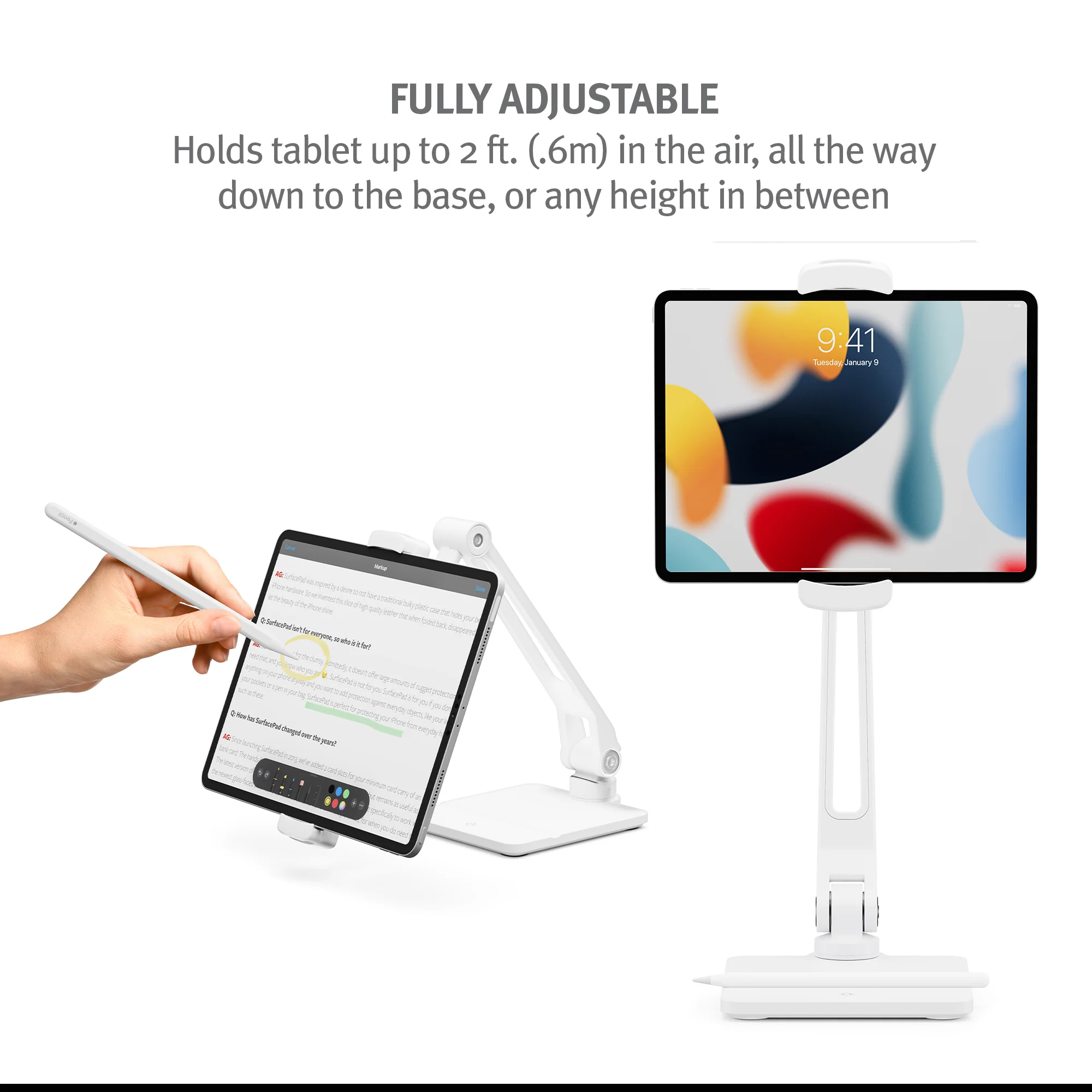 Twelve South HoverBar Duo iPad stand/clamp - Image 4