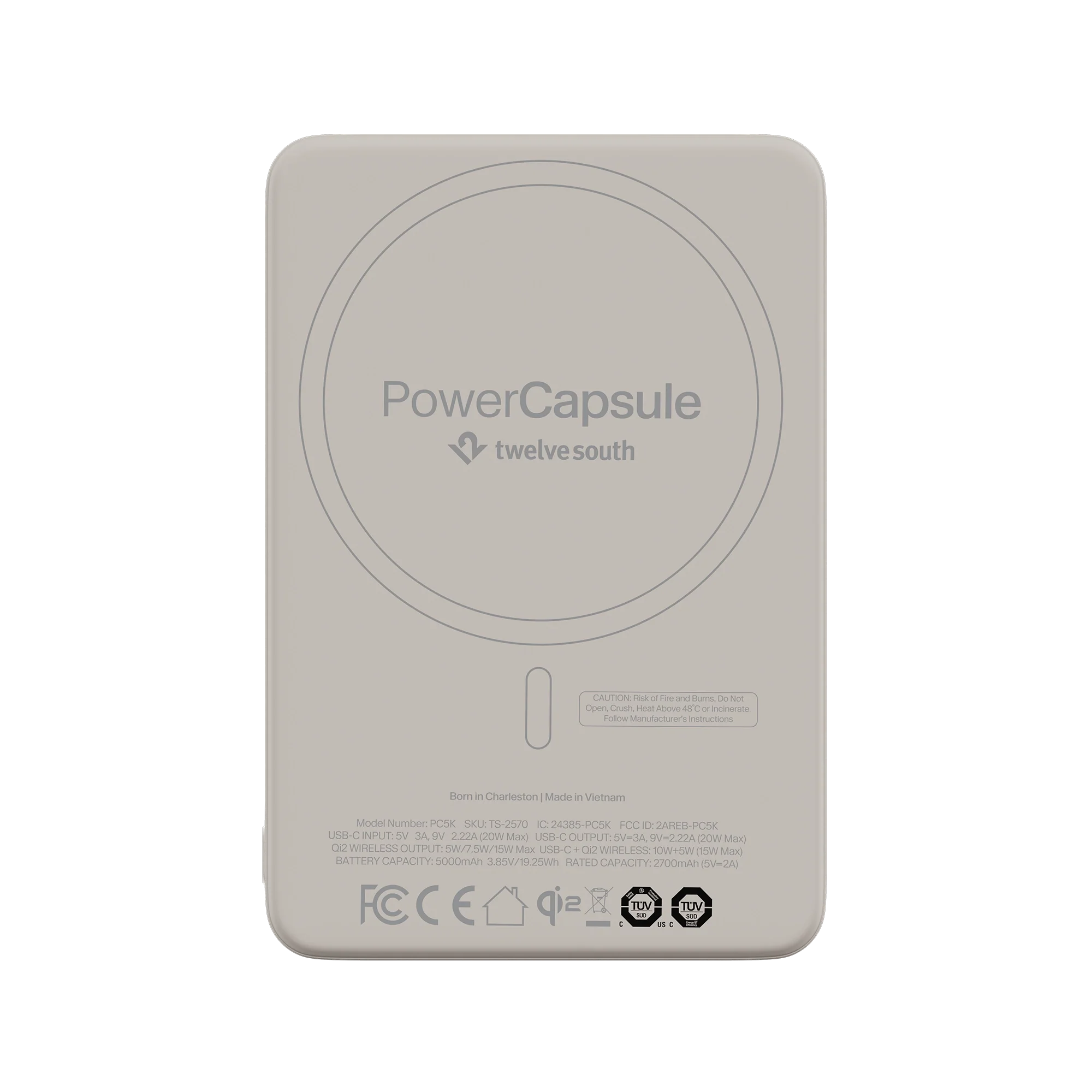 Twelve South PowerCapsule magnetic powerbank (5.000/15W) - Image 14