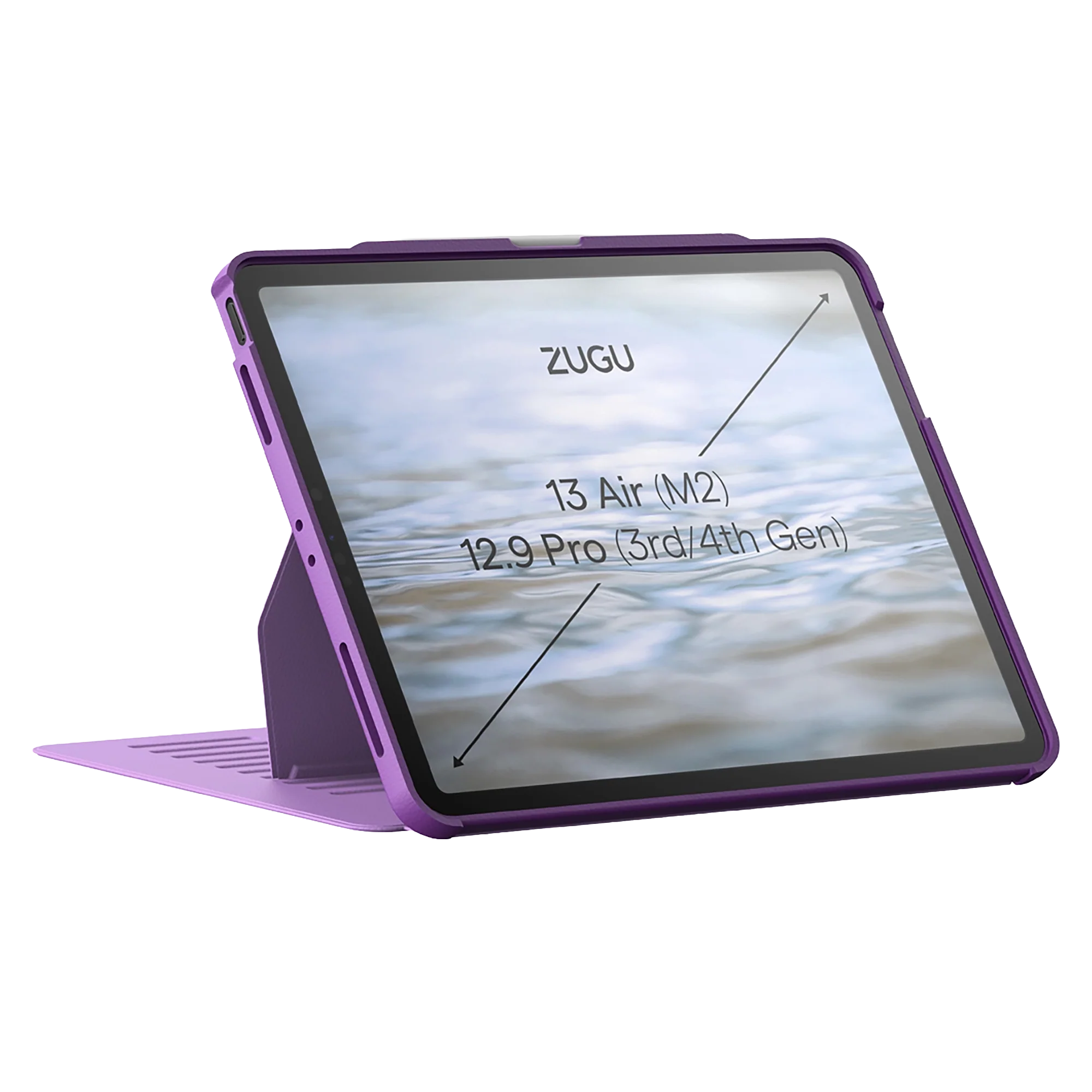 Zugu case iPad Air 13" (M2-M4) 2024 & iPad Pro 12.9 (3rd/4th gen) - Image 3